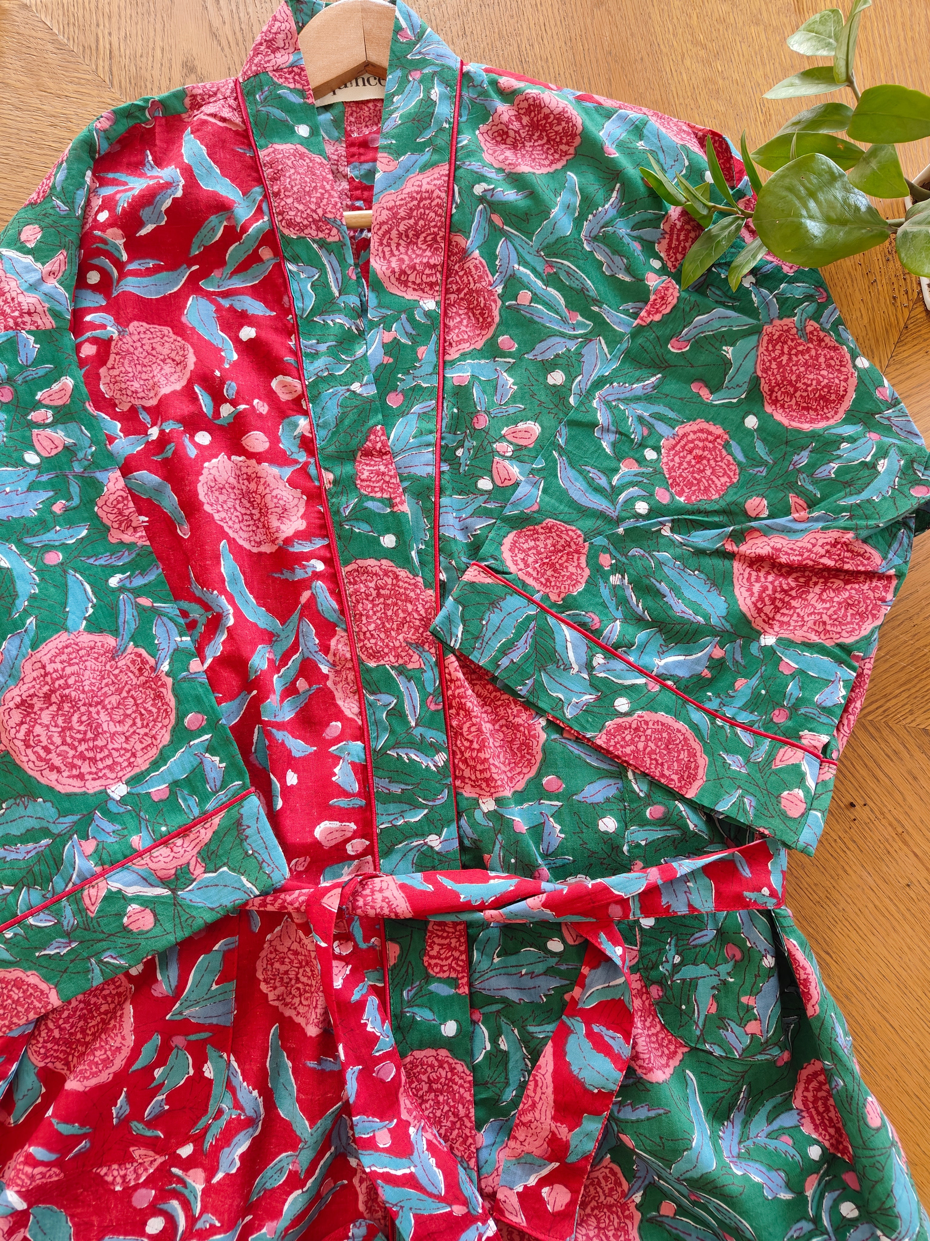 Bella Rose Half and Half Robe