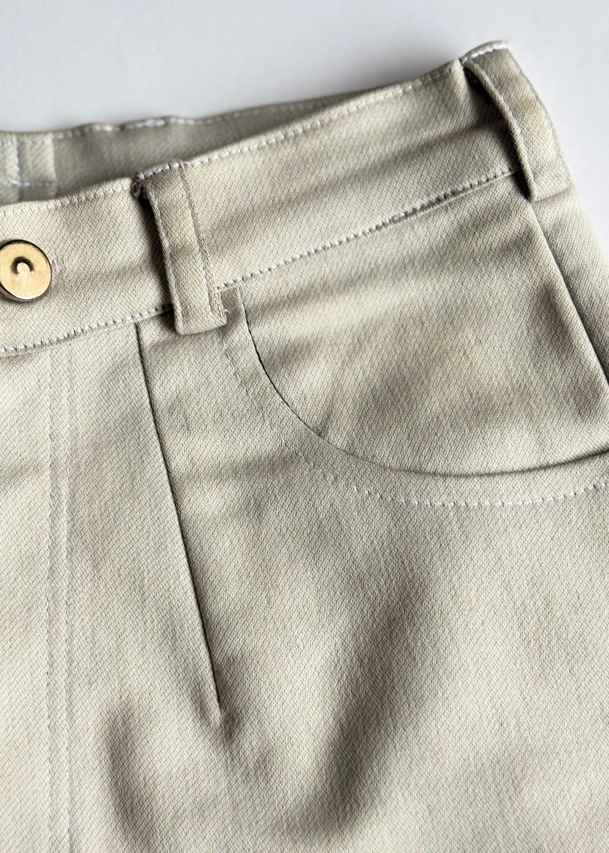 Fallen Seraph - Handmade Sunprinted Barrel Denim