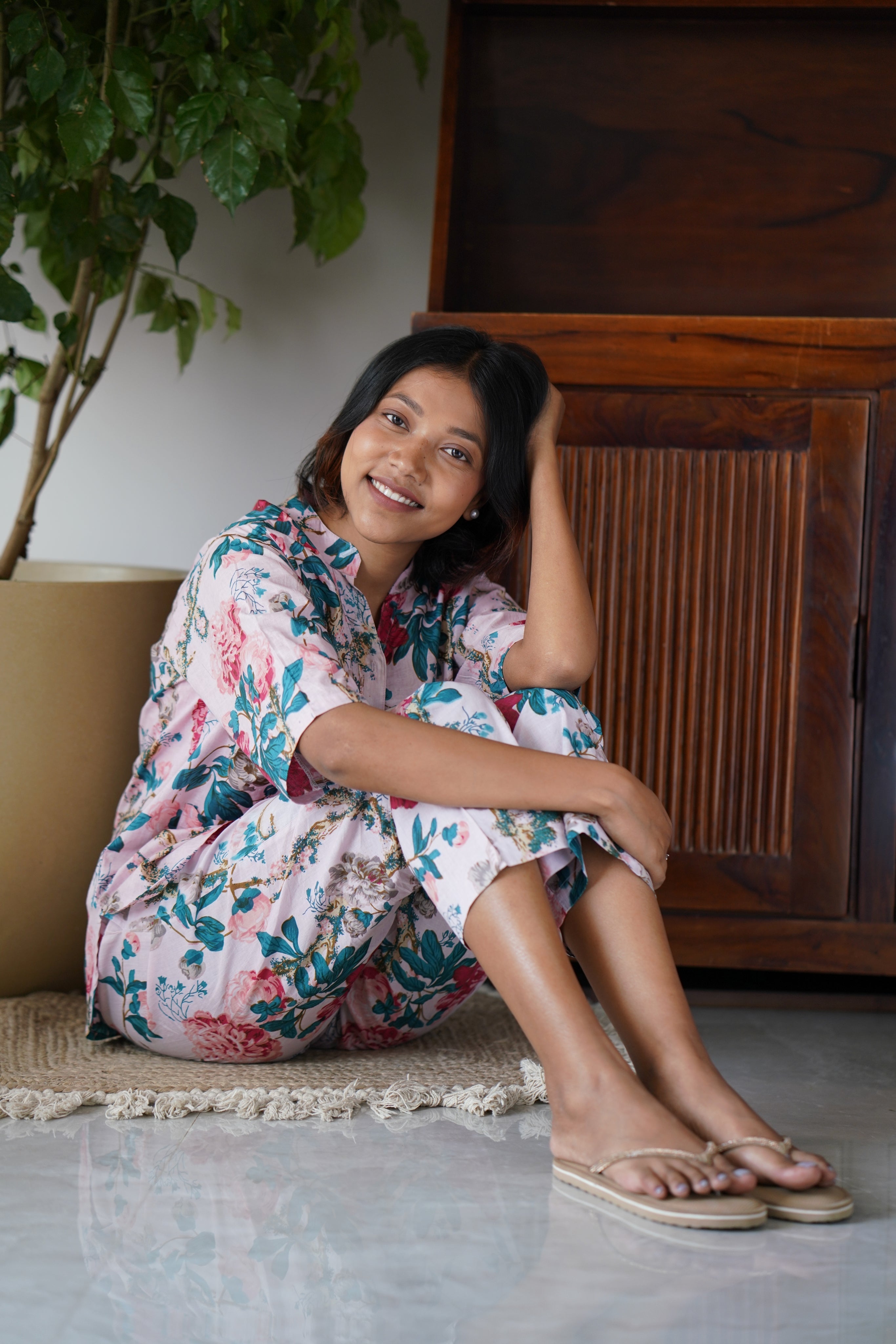 Botanic Bae Pink Pj Set (Set of 2)