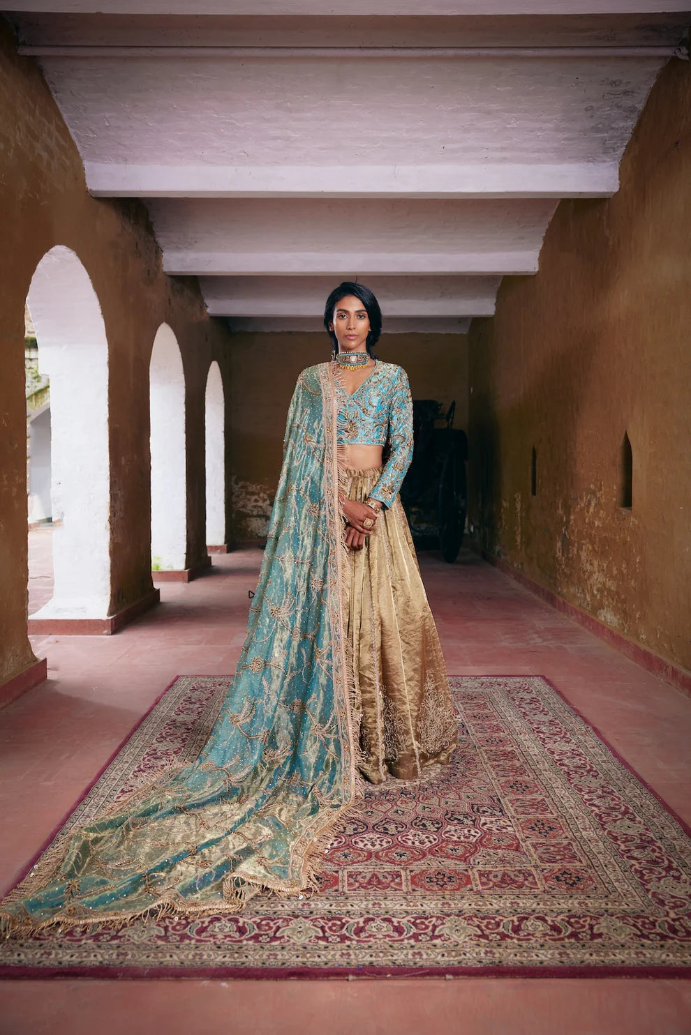 Izel lehenga set