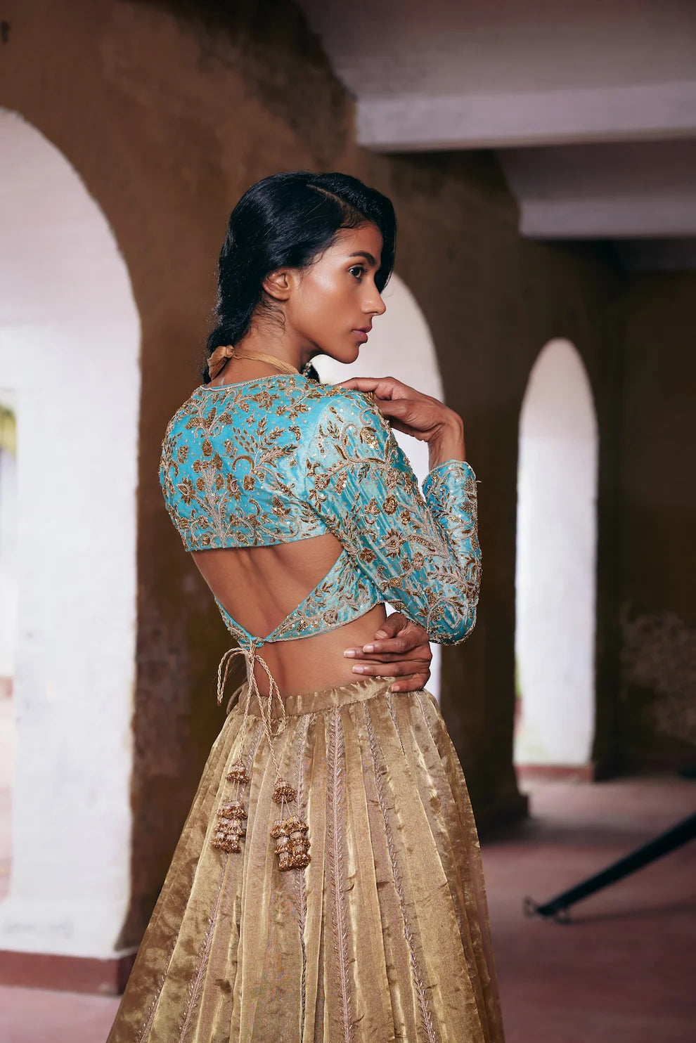 Izel lehenga set