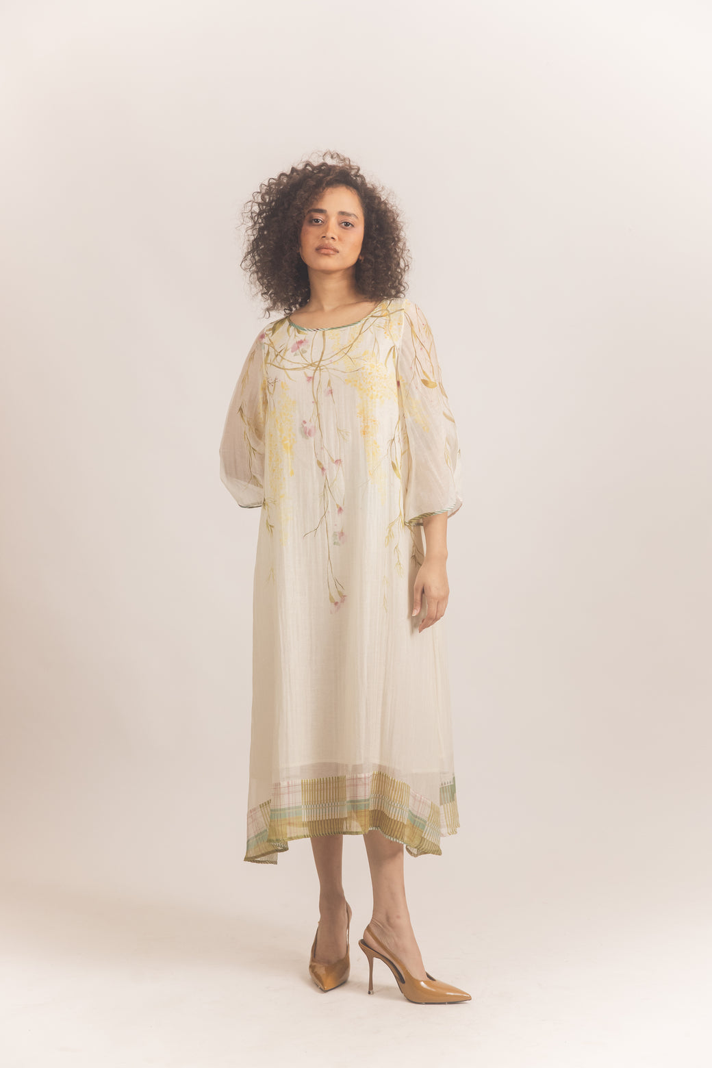 Vine dress White