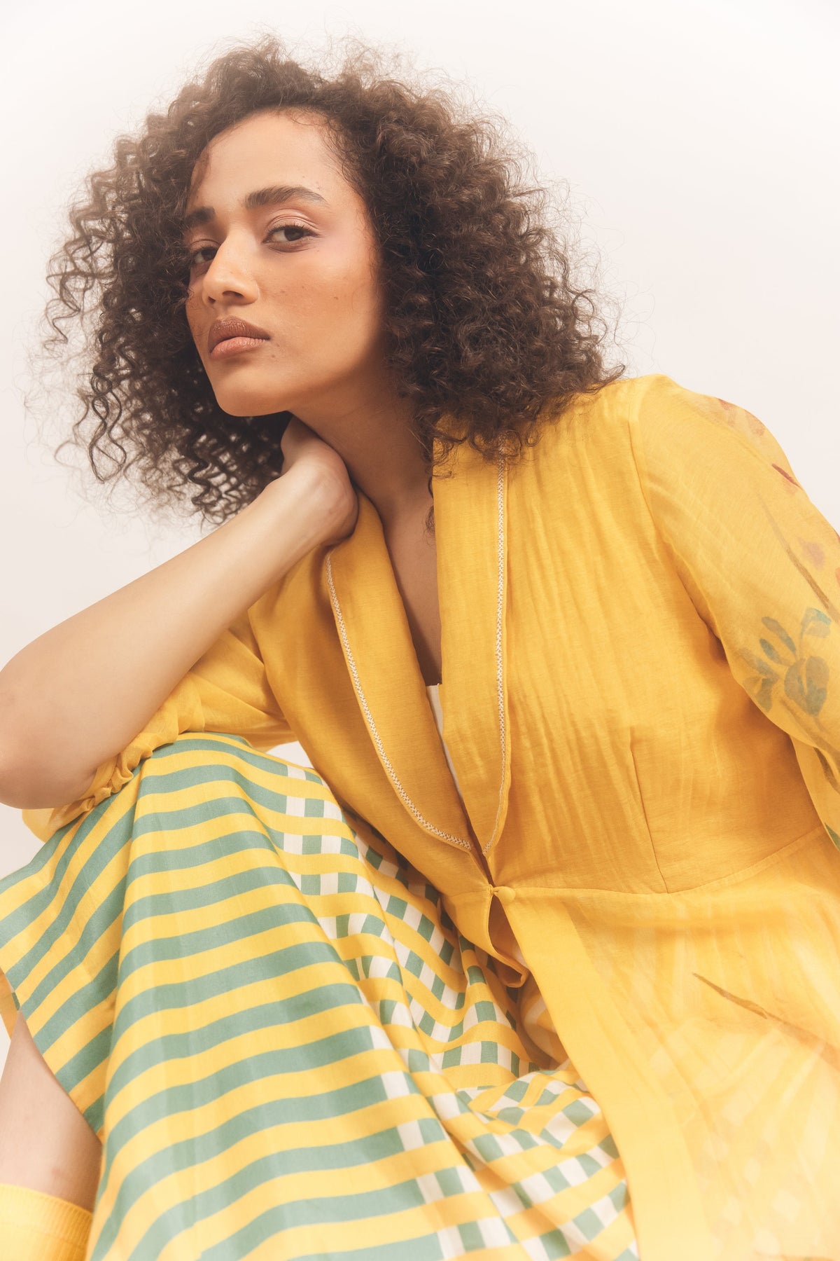 Aurora dress Yellow