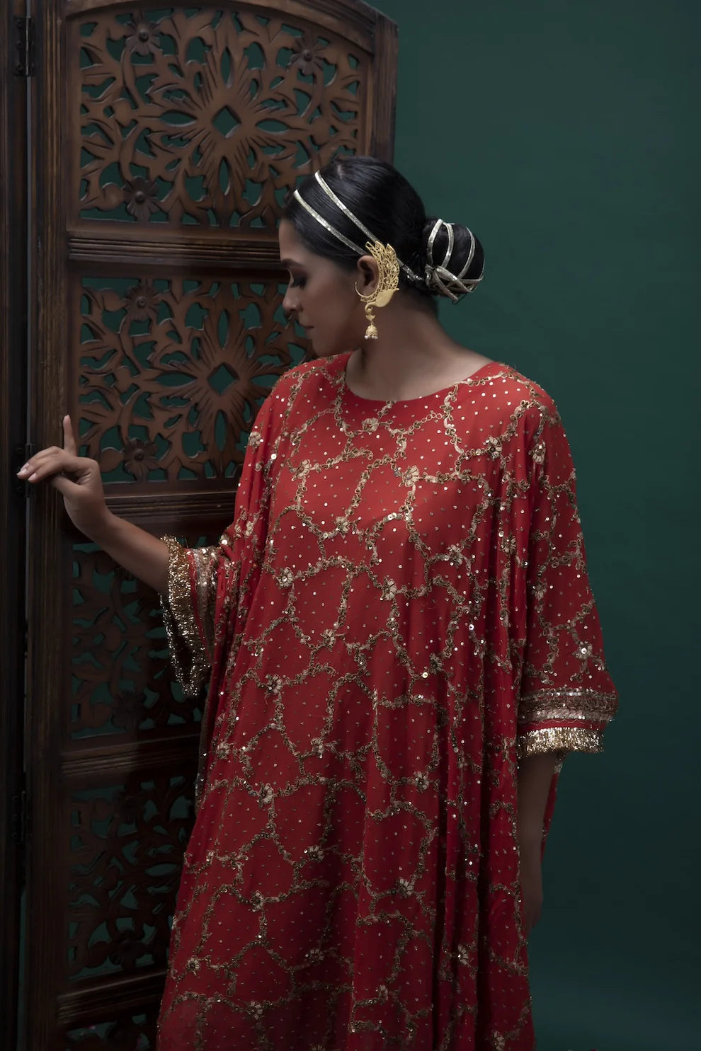 Iskara kaftan set