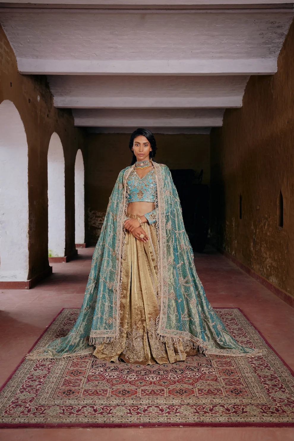Izel lehenga set