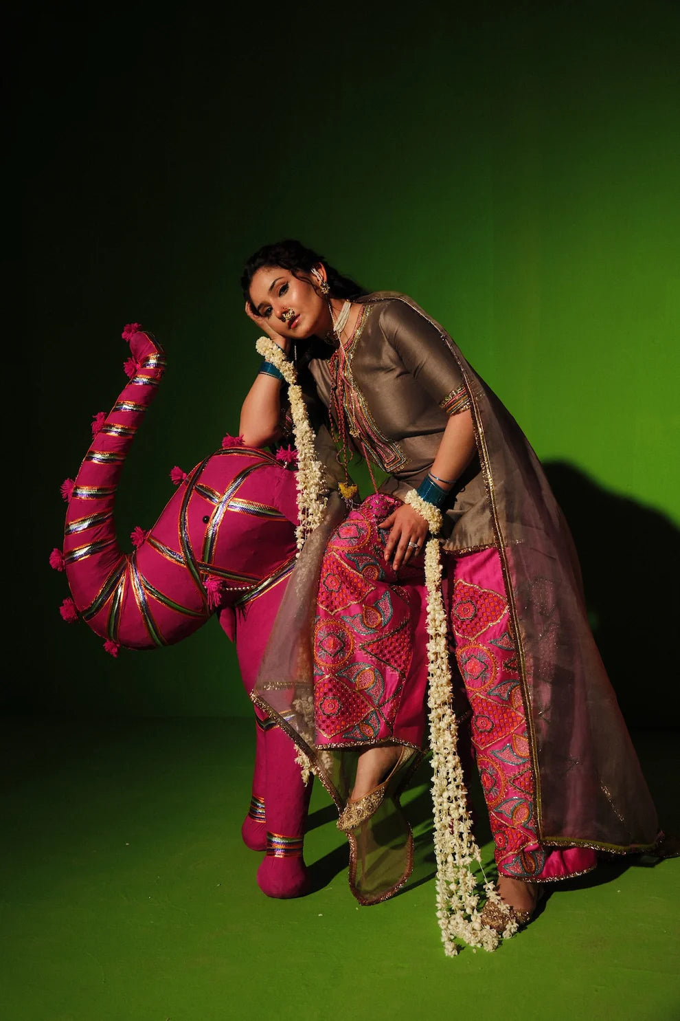 Firoza kurta set