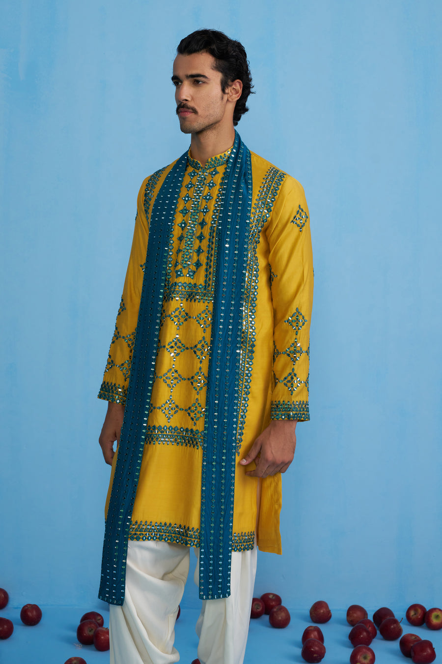 DARPAN HALDI KURTA SET