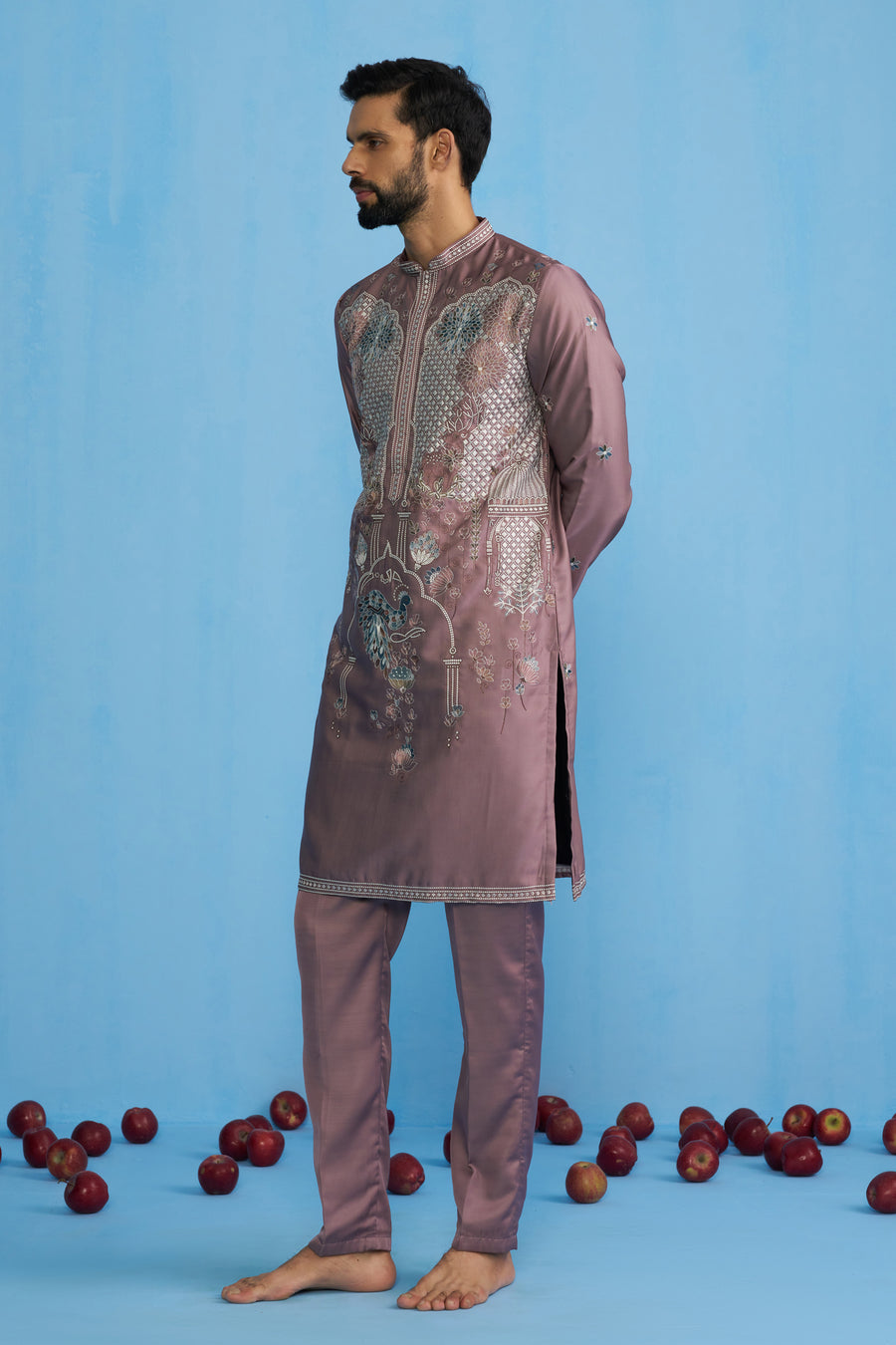 MAYUR MAUVE PURPLE KURTA SET