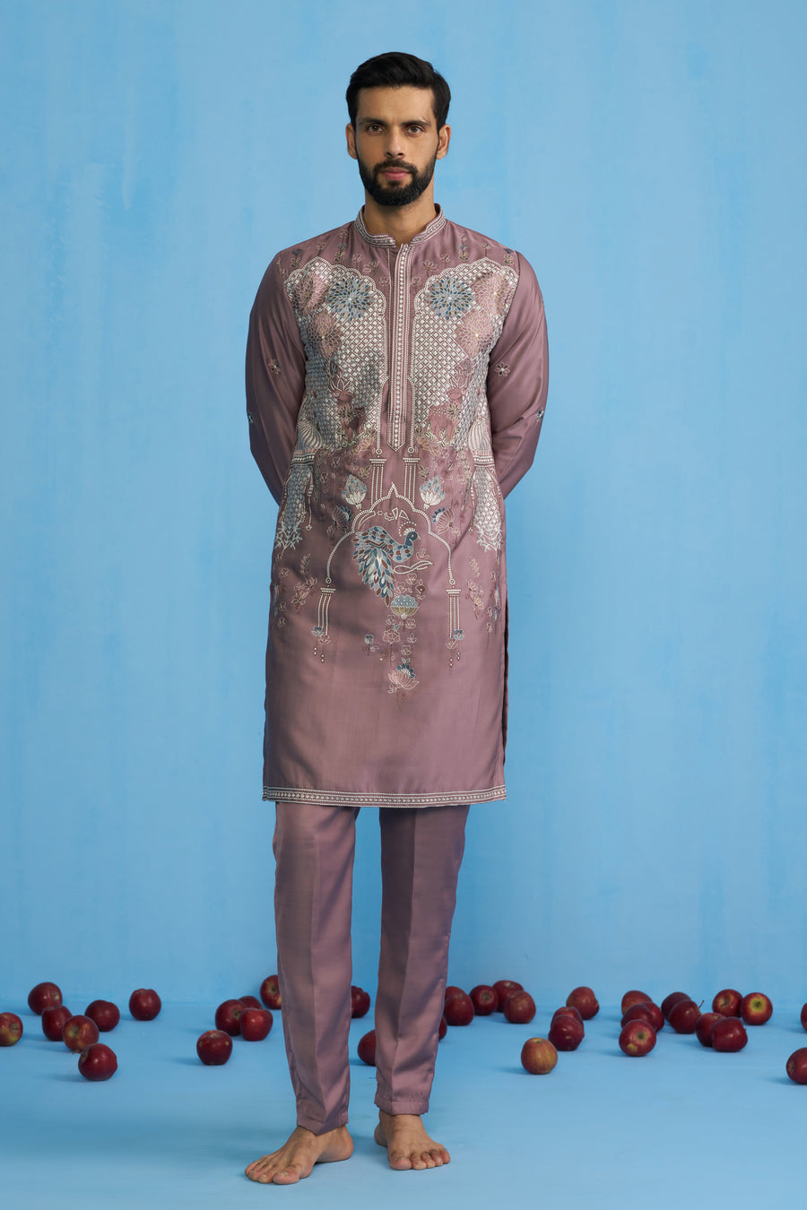 MAYUR MAUVE PURPLE KURTA SET