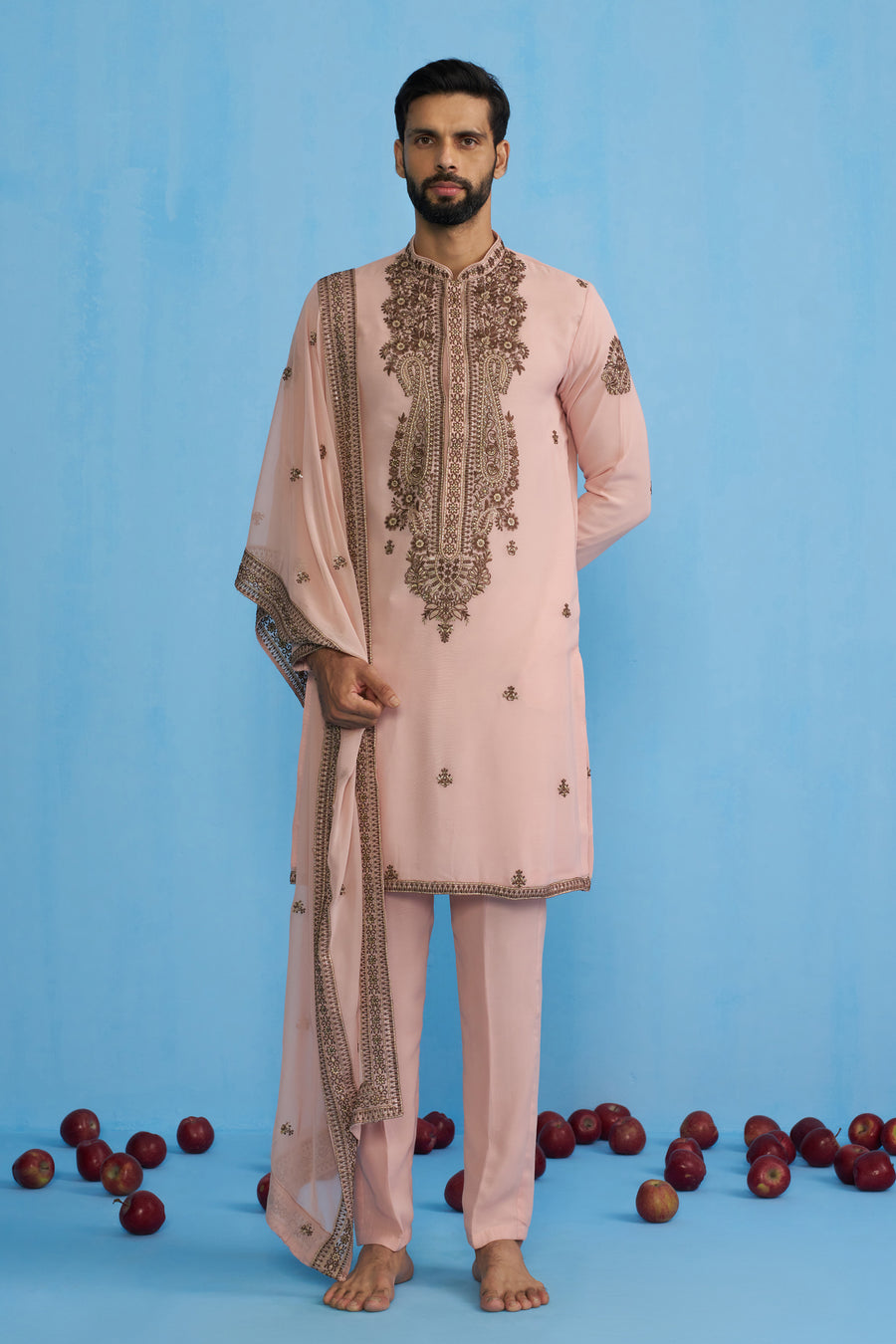 ARABIC PINK KURTA SET