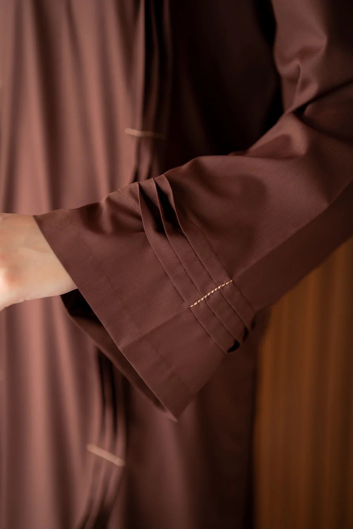 Chocolate brown Kurta With Pants
