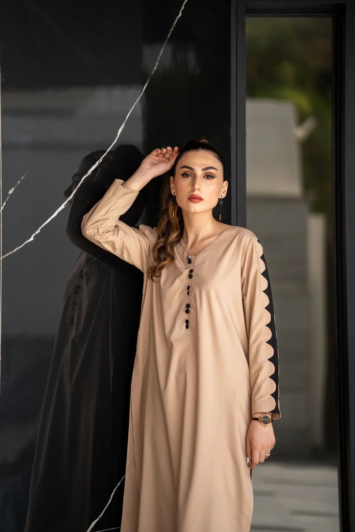 Light beige Kurta With Pants