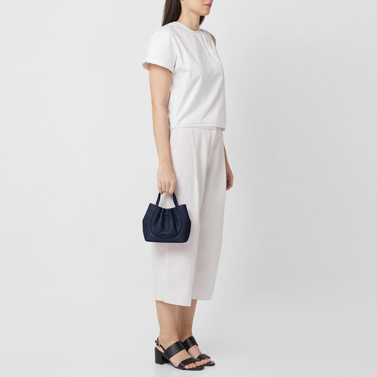 KATRINA MINI TOTE SAFFIANO BLACK