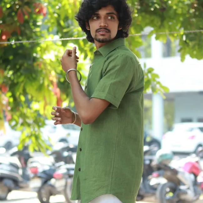 Khyal- Classic Shirt for Men | Naturally Dyed | Organic Cotton