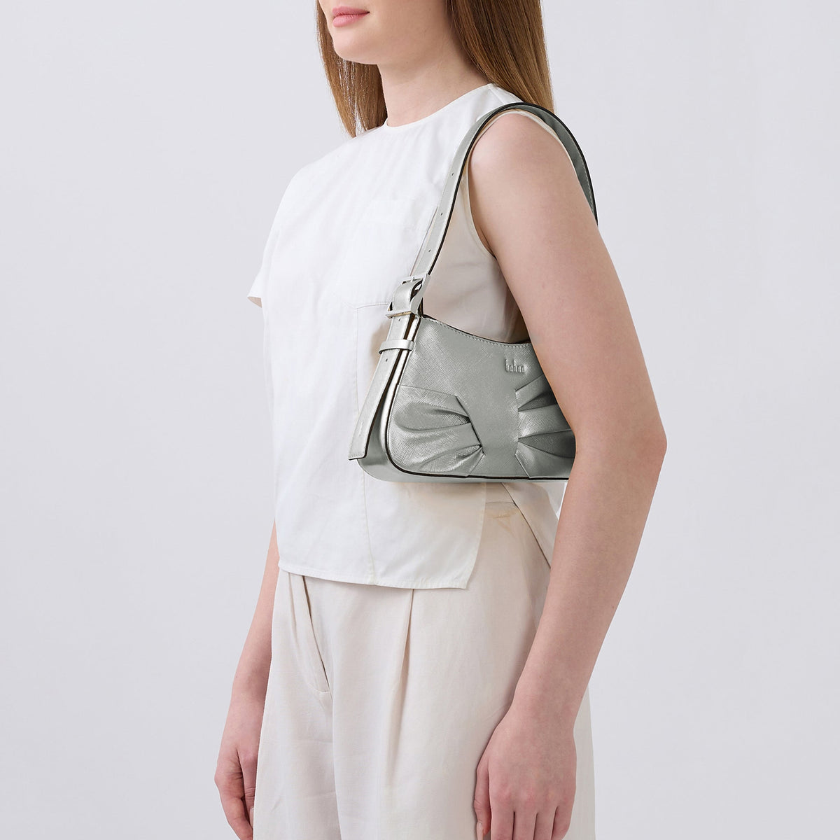 LEENA MINI SHOULDER DRAPED