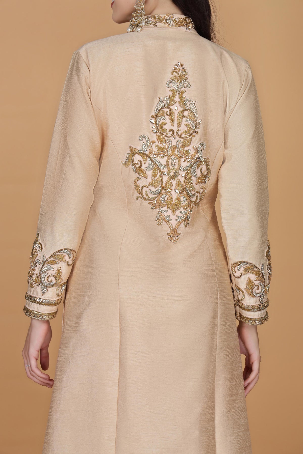 Embellished Longline Top & Skirt Co-Ords Set