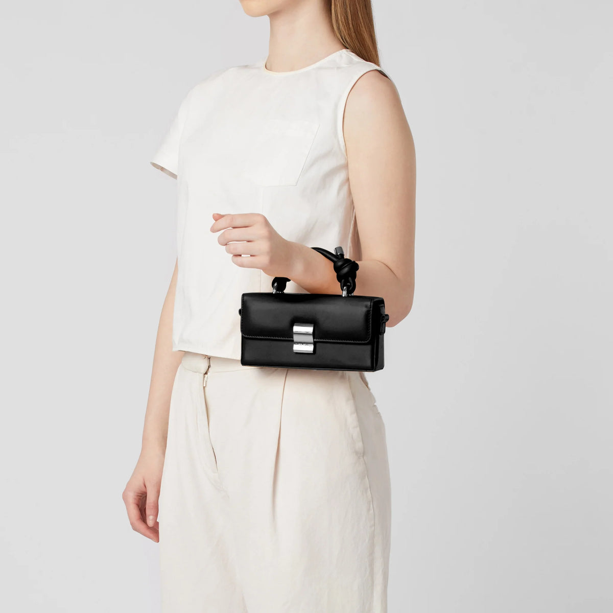 MARY BAG MICRO SOFT NAPPA BLACK