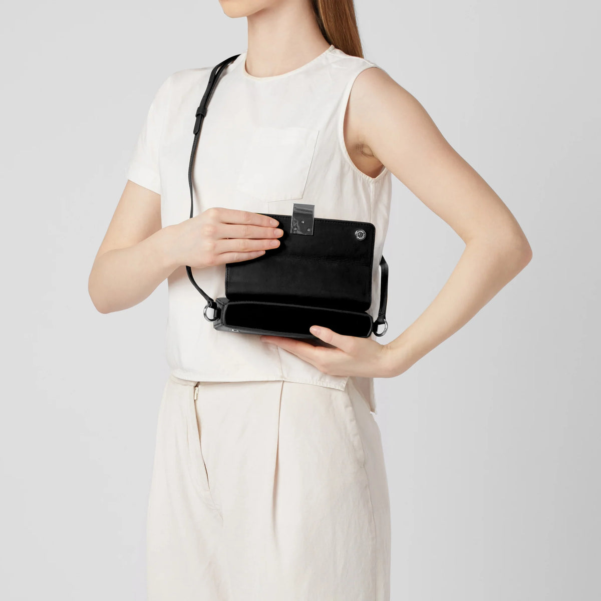MARY BAG MICRO SOFT NAPPA BLACK