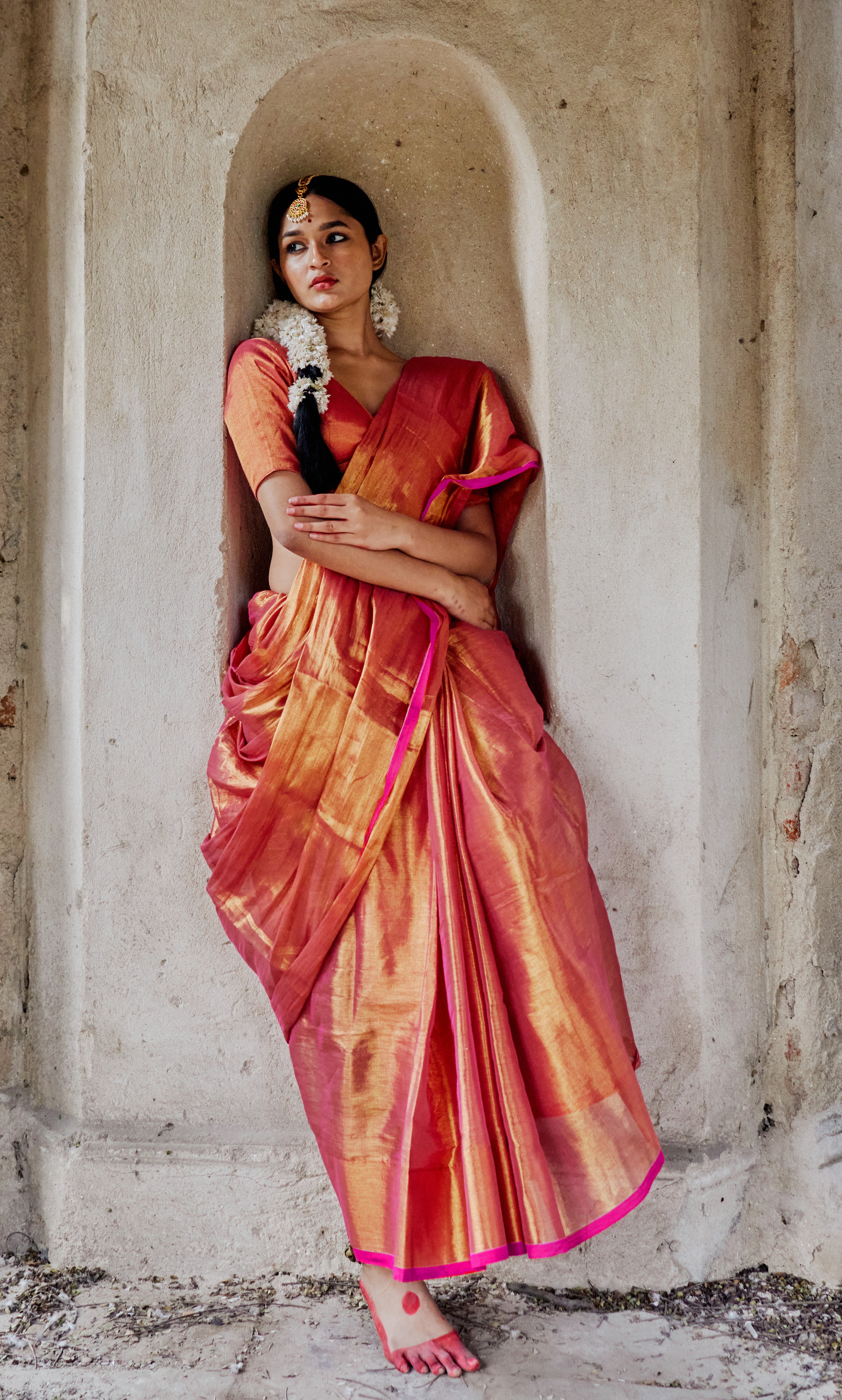 Maya I Handloom Tissue Saree