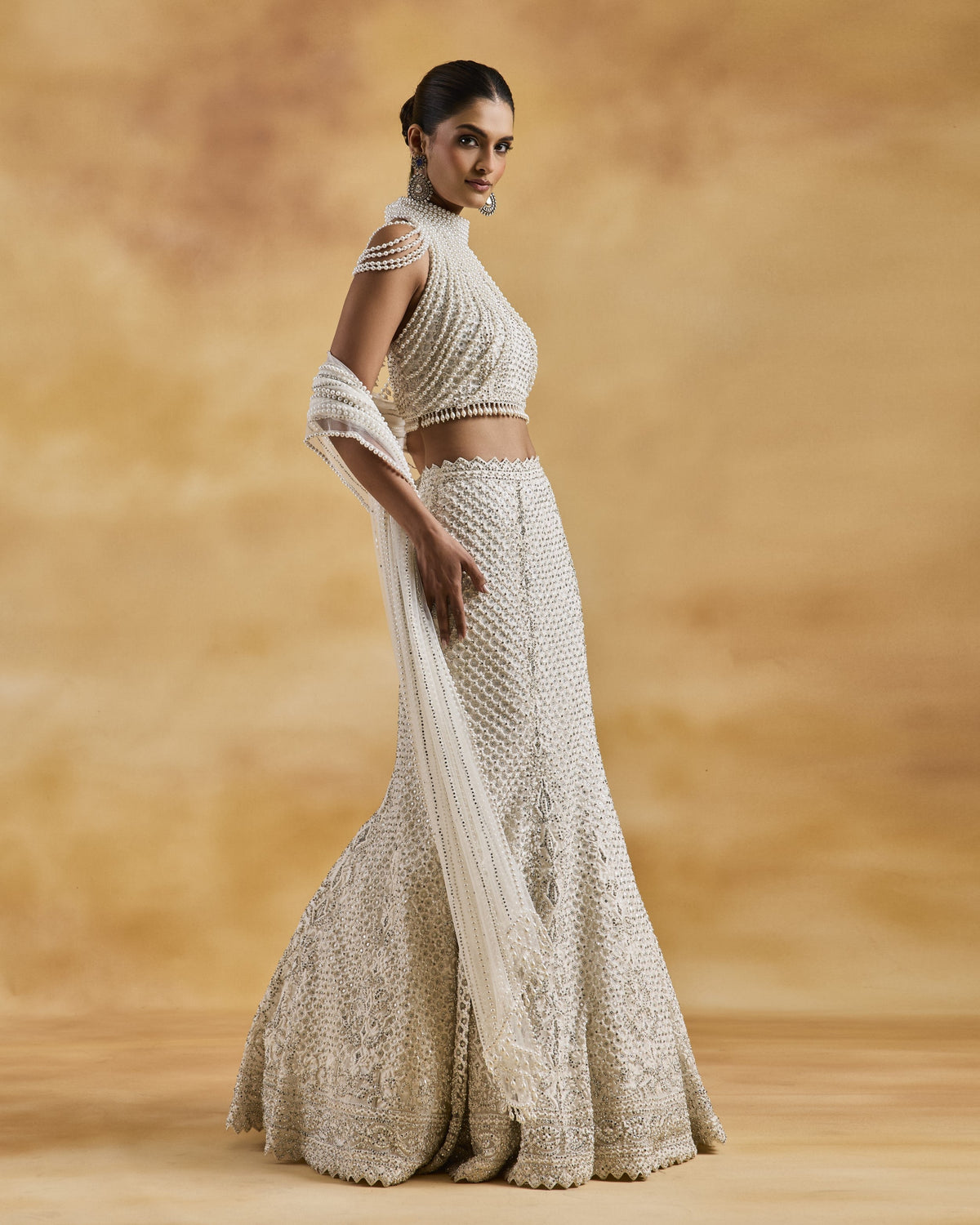 Ivory Pearl Fishtail Set