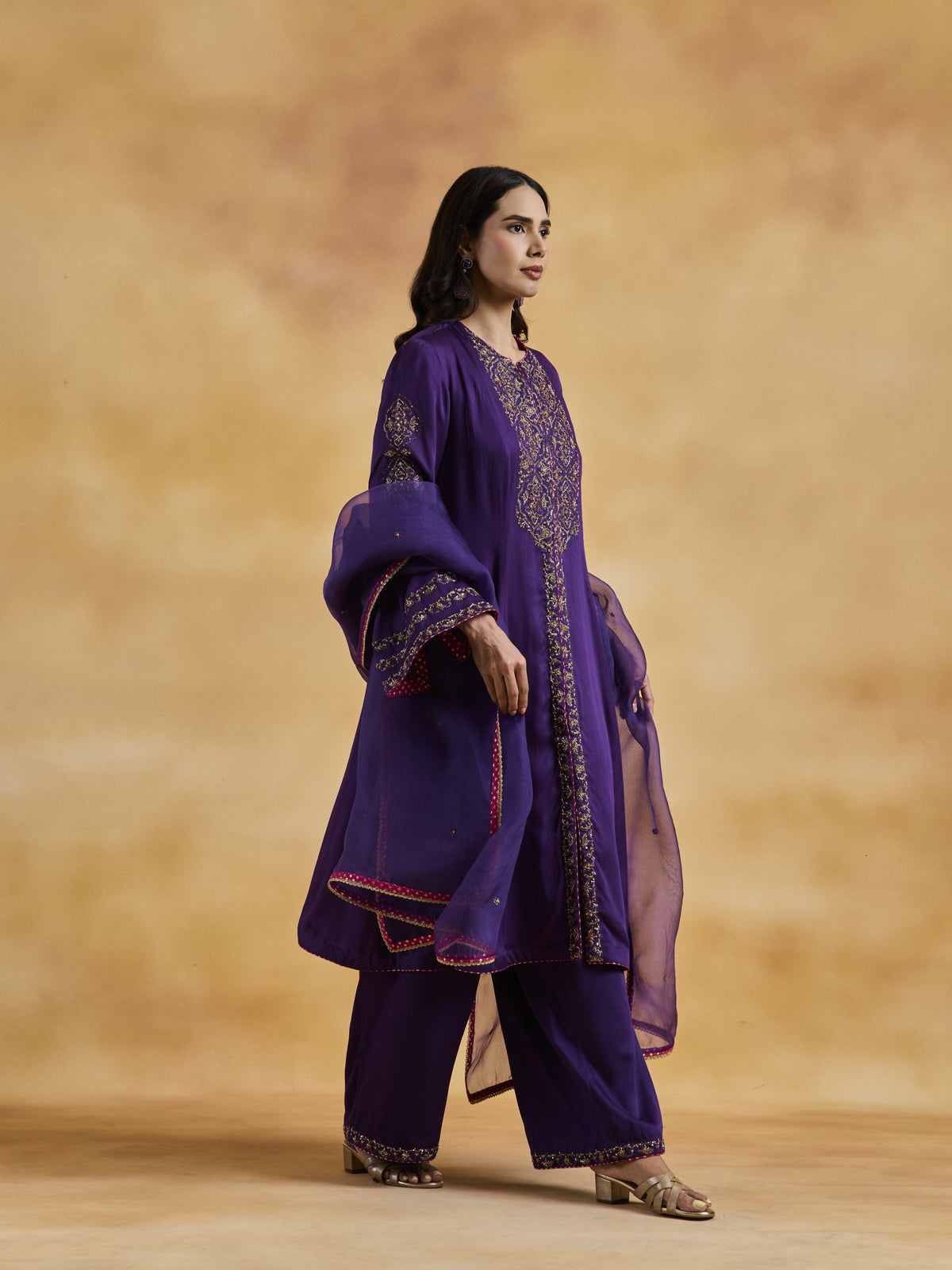 Deep Purple Antique Suit Set
