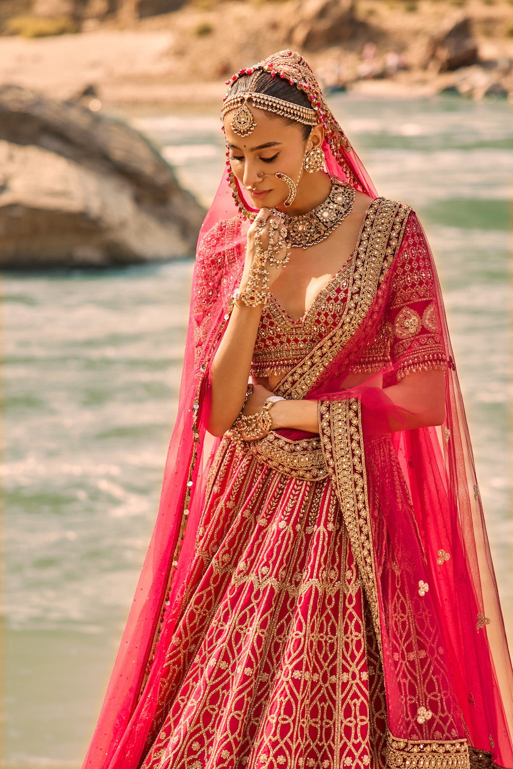 REGALIA JAALI LEHENGA