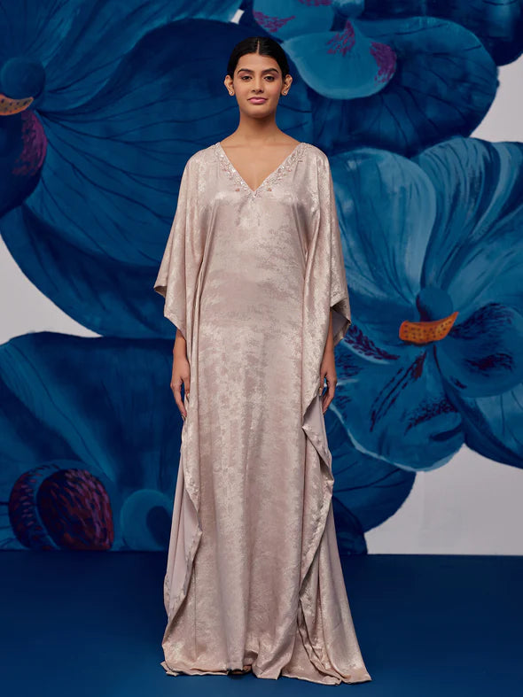 Spendlour Nude Kaftan