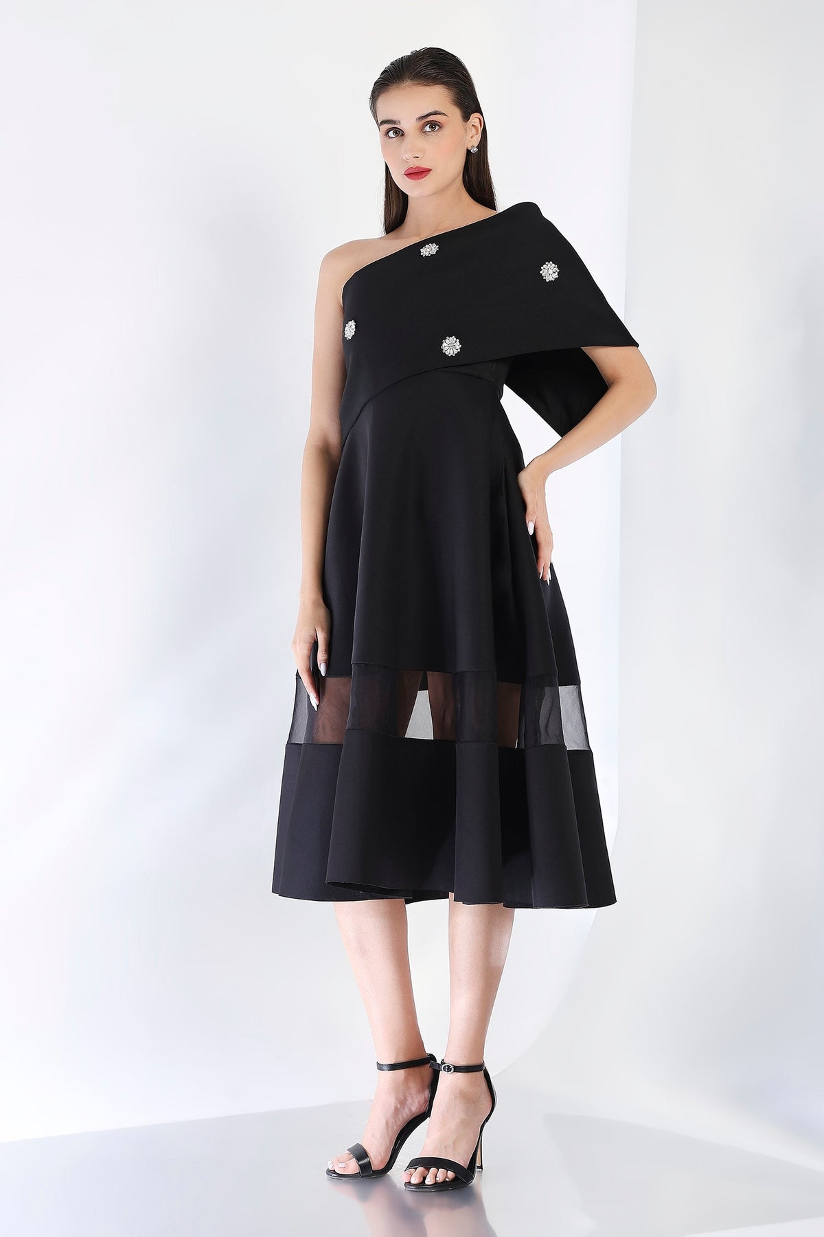 Alanna + Silver Studded Wrap Ozeqo