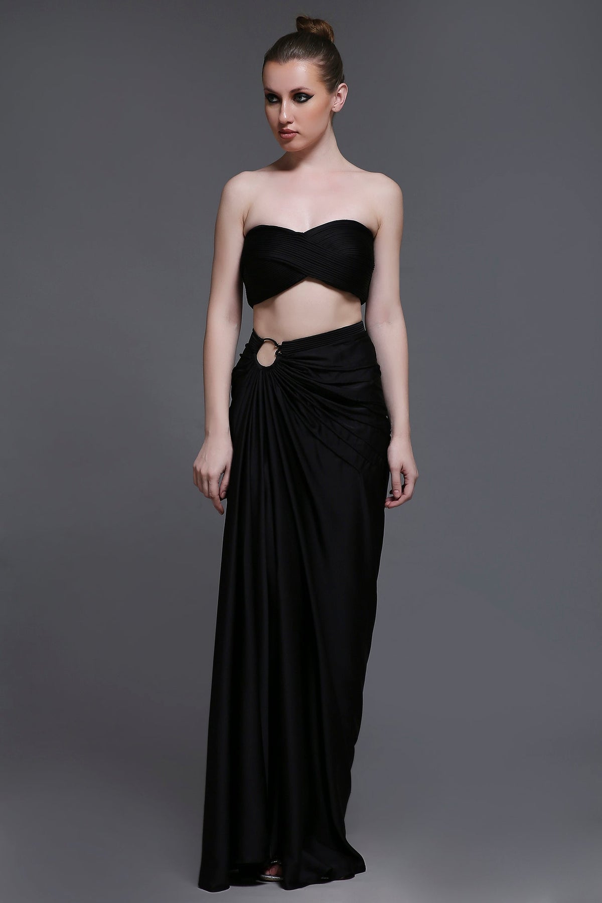 Noir Emily Set of Bustier + Skirt