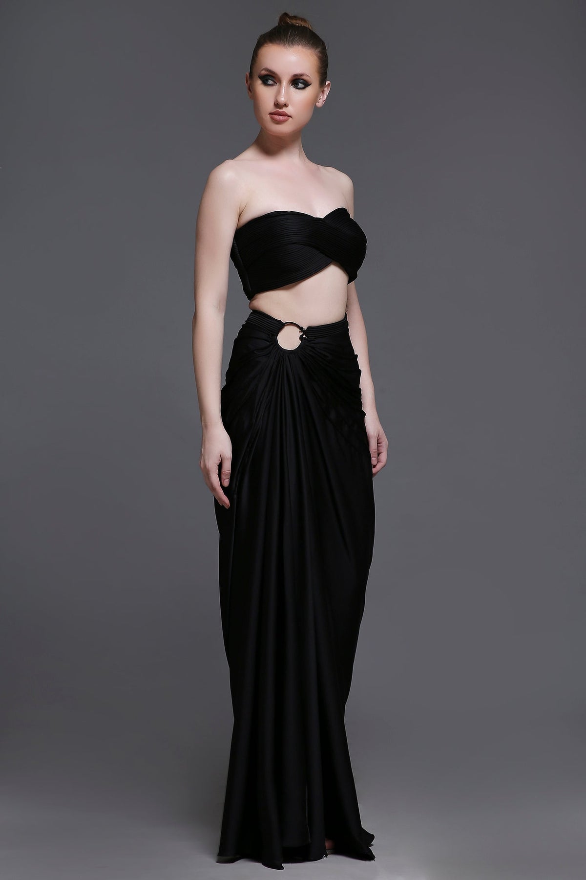 Noir Emily Set of Bustier + Skirt