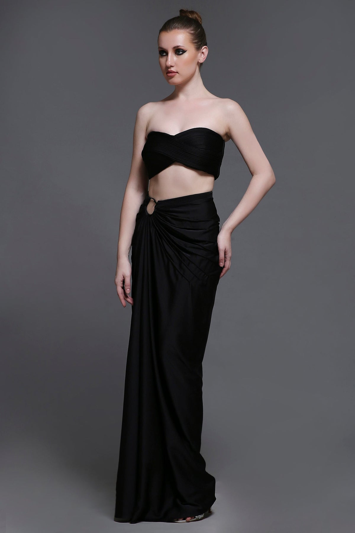 Noir Emily Set of Bustier + Skirt