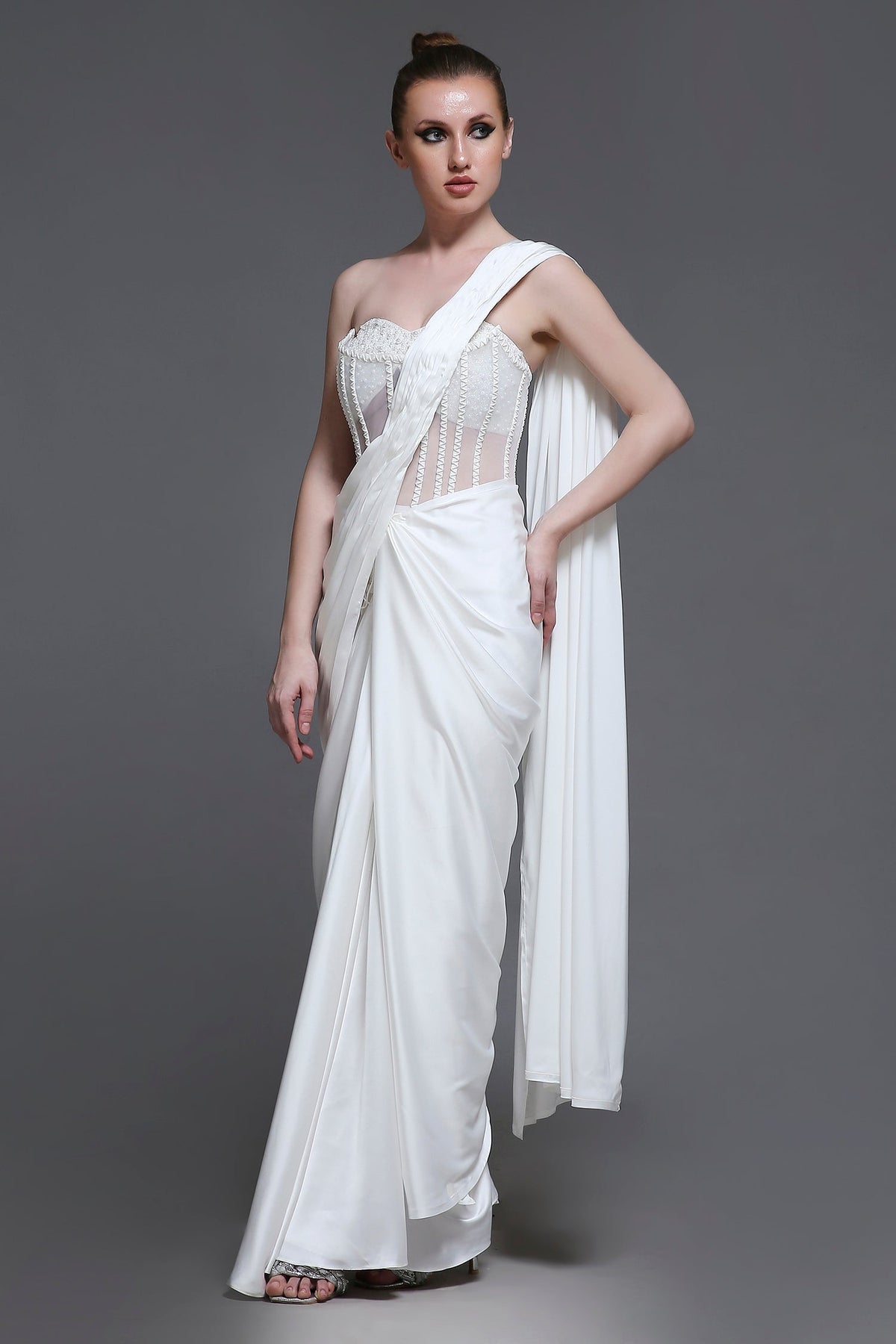 Blanc Lily Set + Drape
