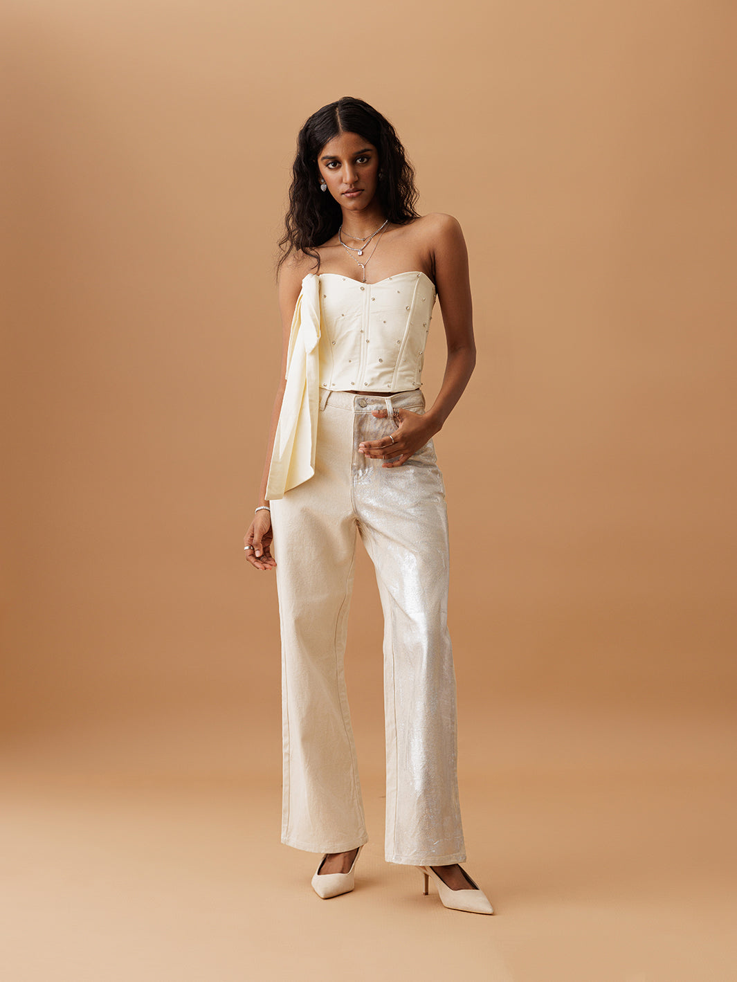 Champagne pants