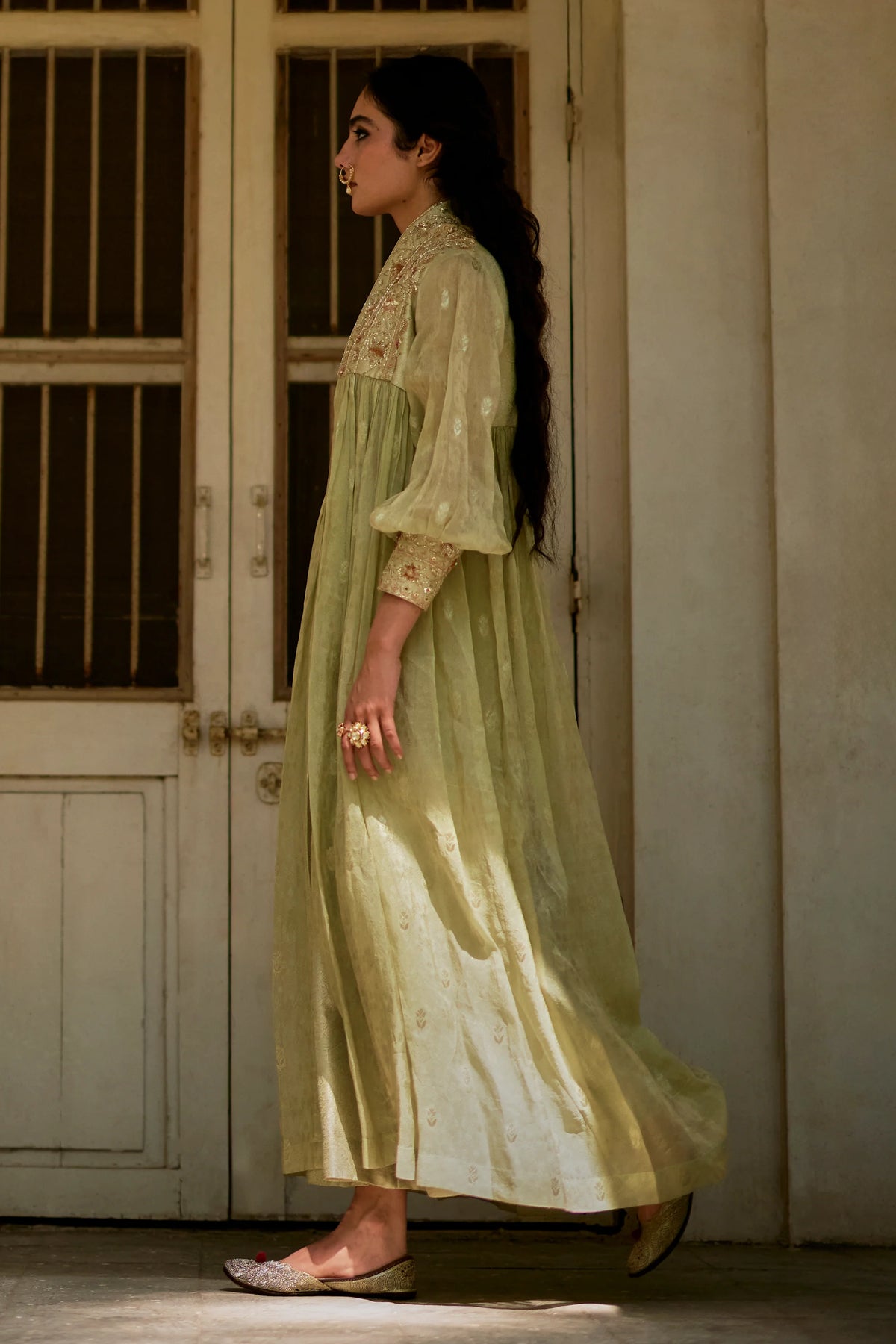 SOLENE PALAZZO JACKET SET