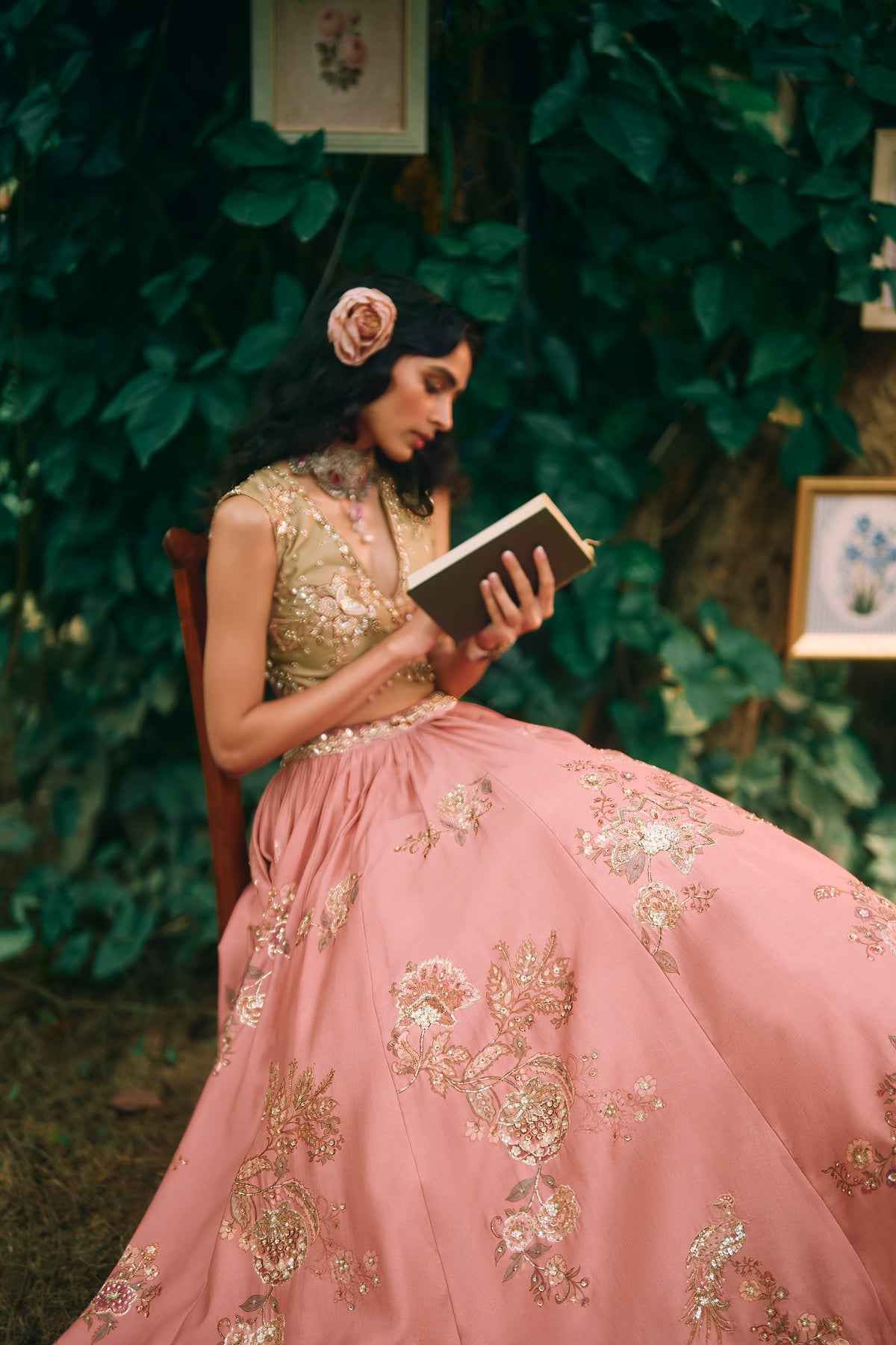 ROSEWOOD LEHENGA SET