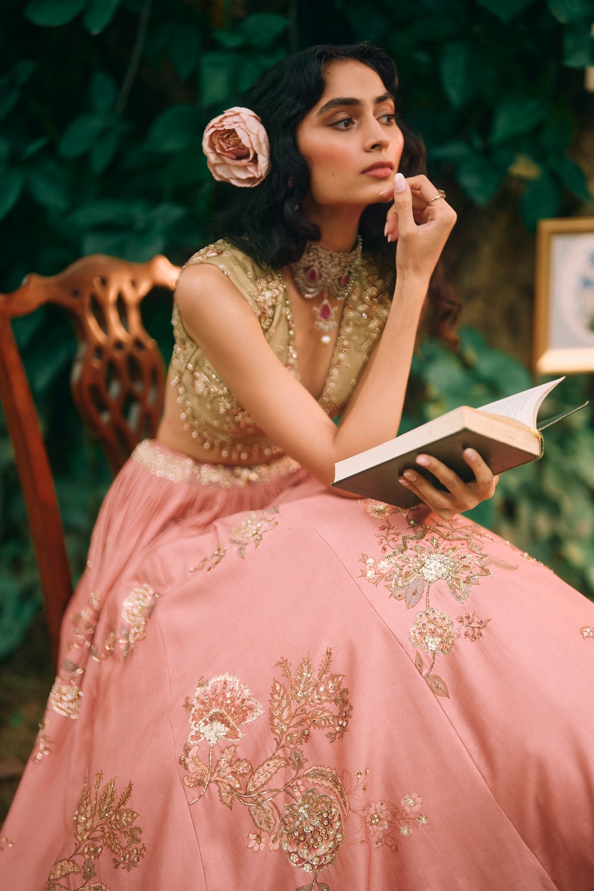 ROSEWOOD LEHENGA SET