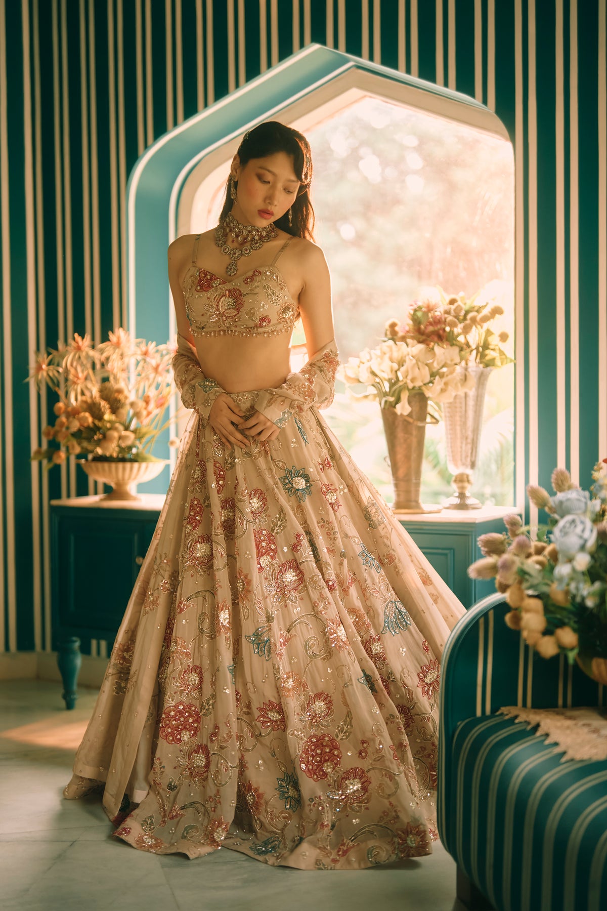 PETAL LEHENGA SET