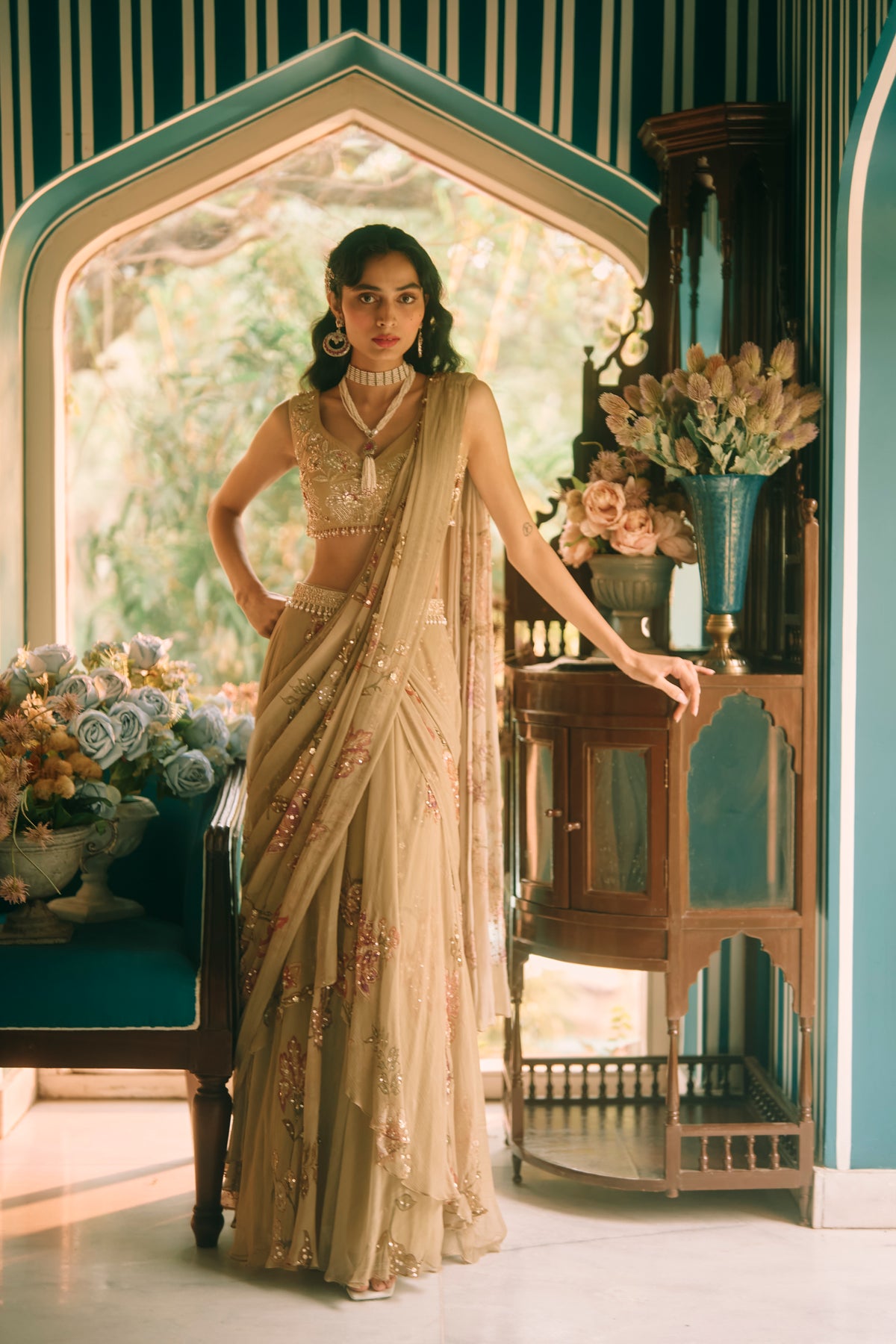 BERYL SAREE SET