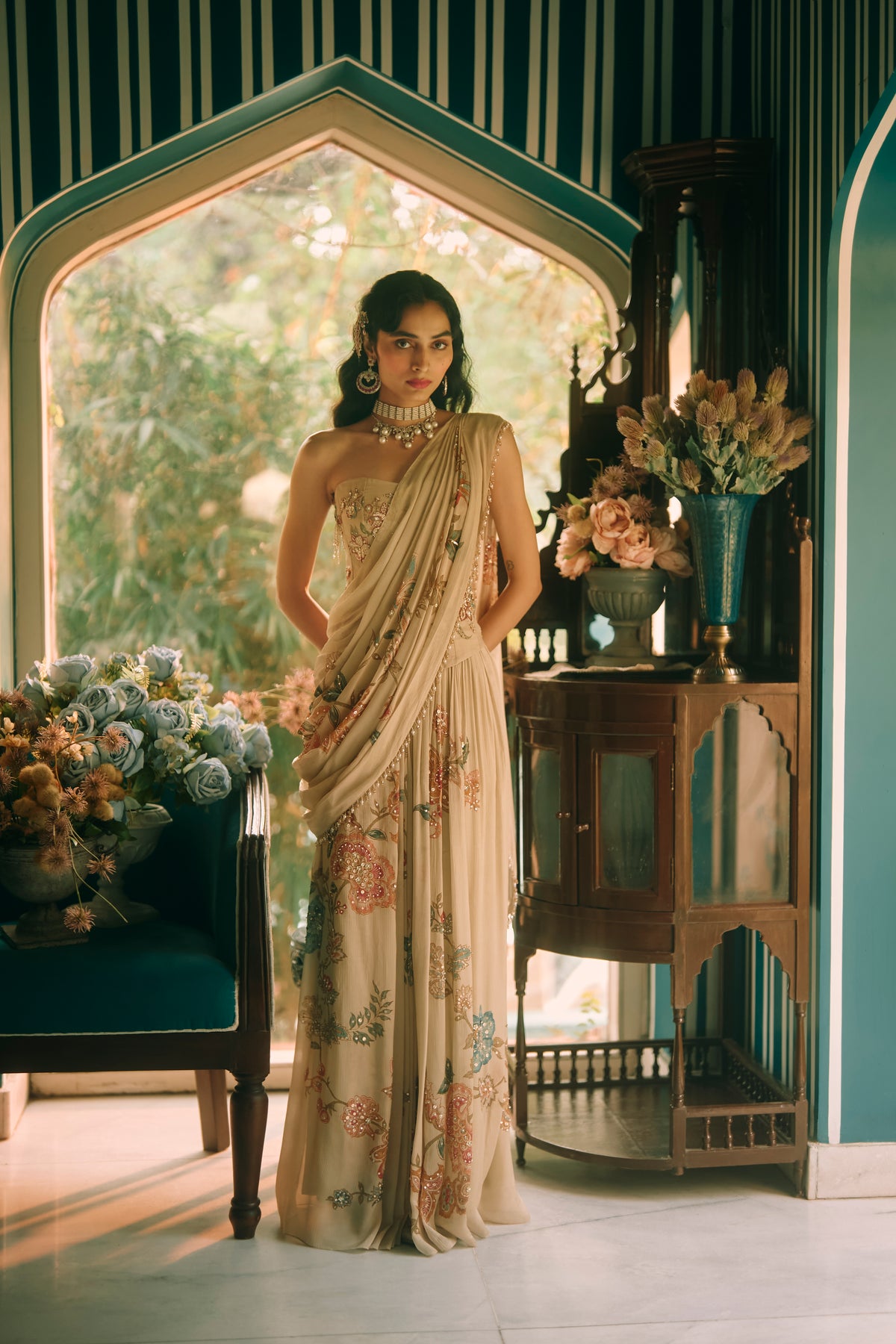MAGNOLIA SAREE SET
