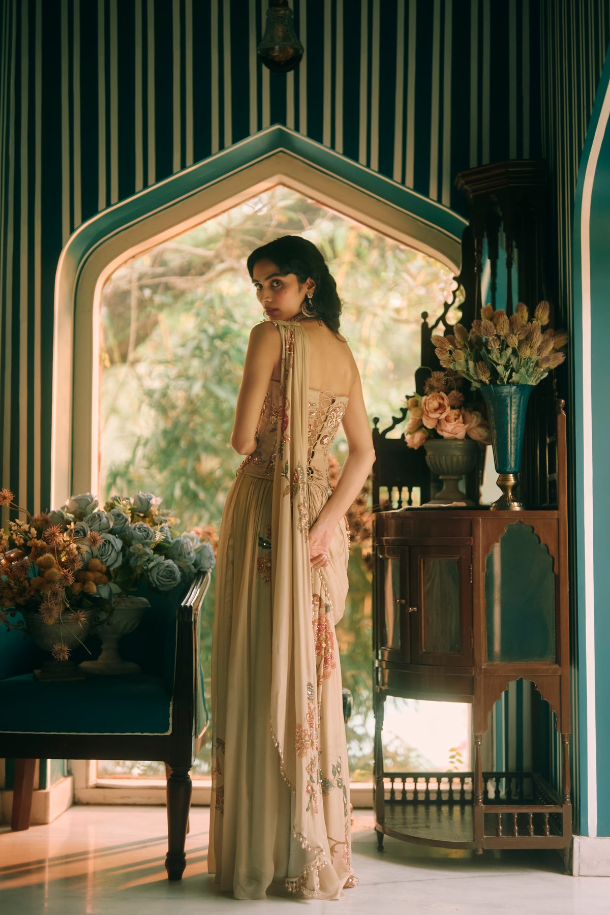 MAGNOLIA SAREE SET