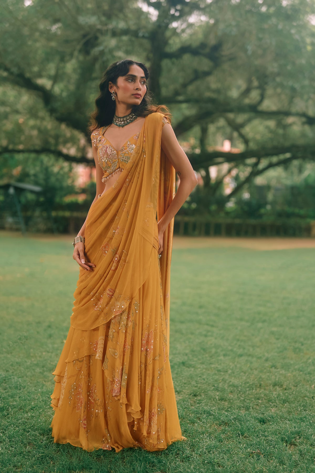 ETTA SAREE SET