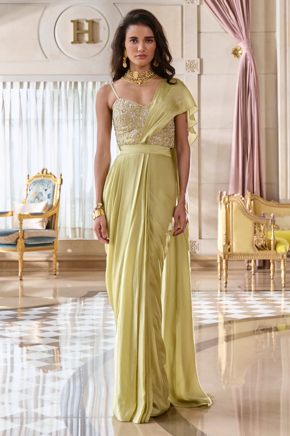 BLYTHE SAREE SET