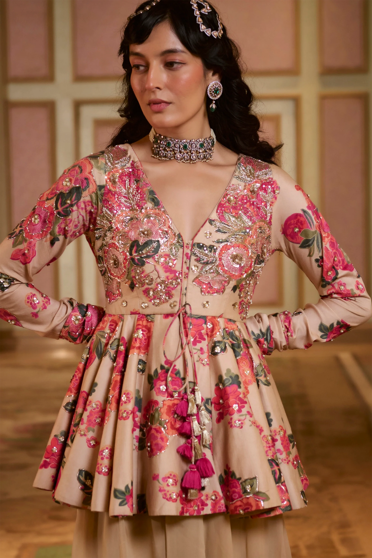 JOSIE PEPLUM SET