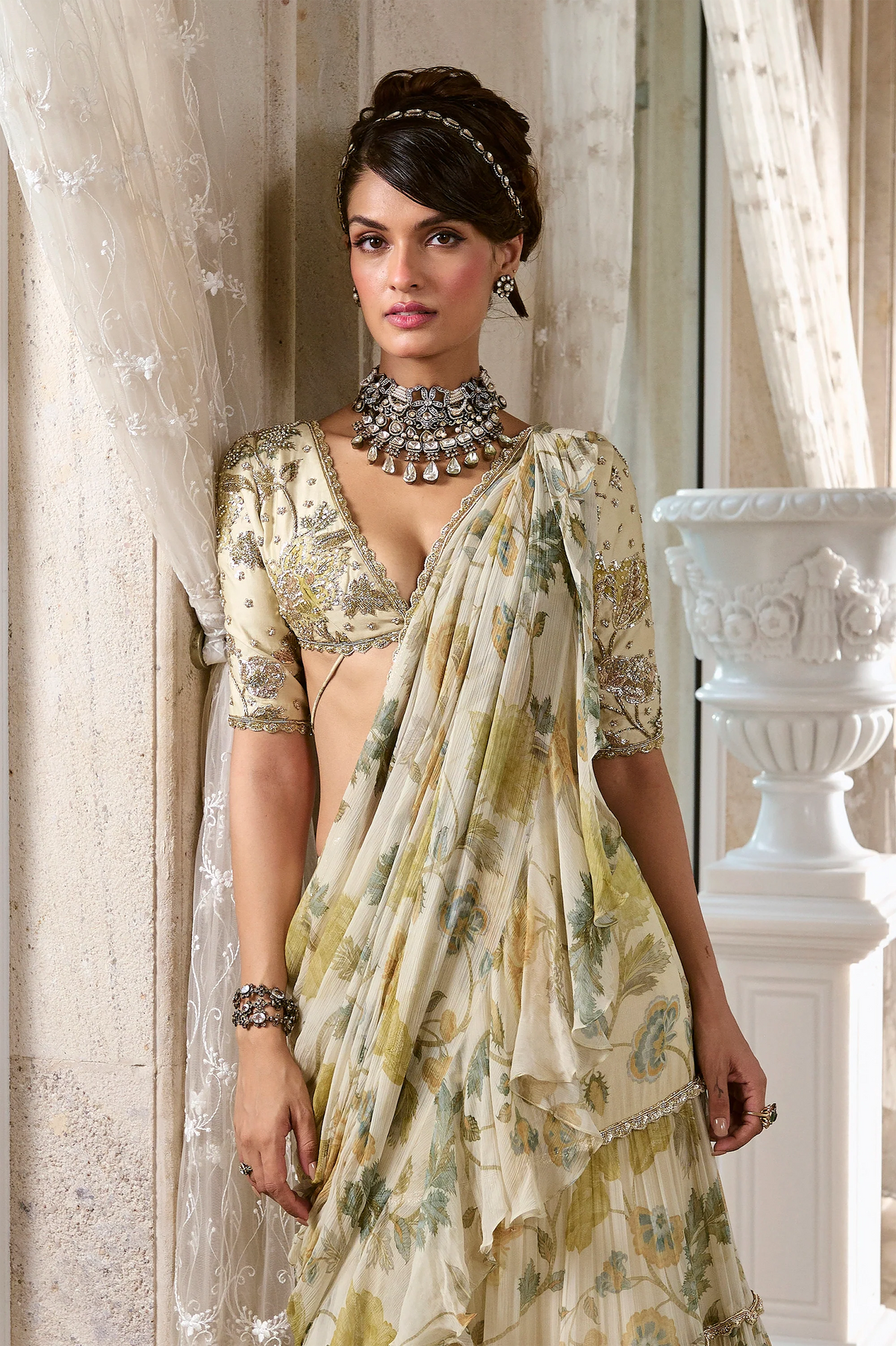PERLA SAREE SET