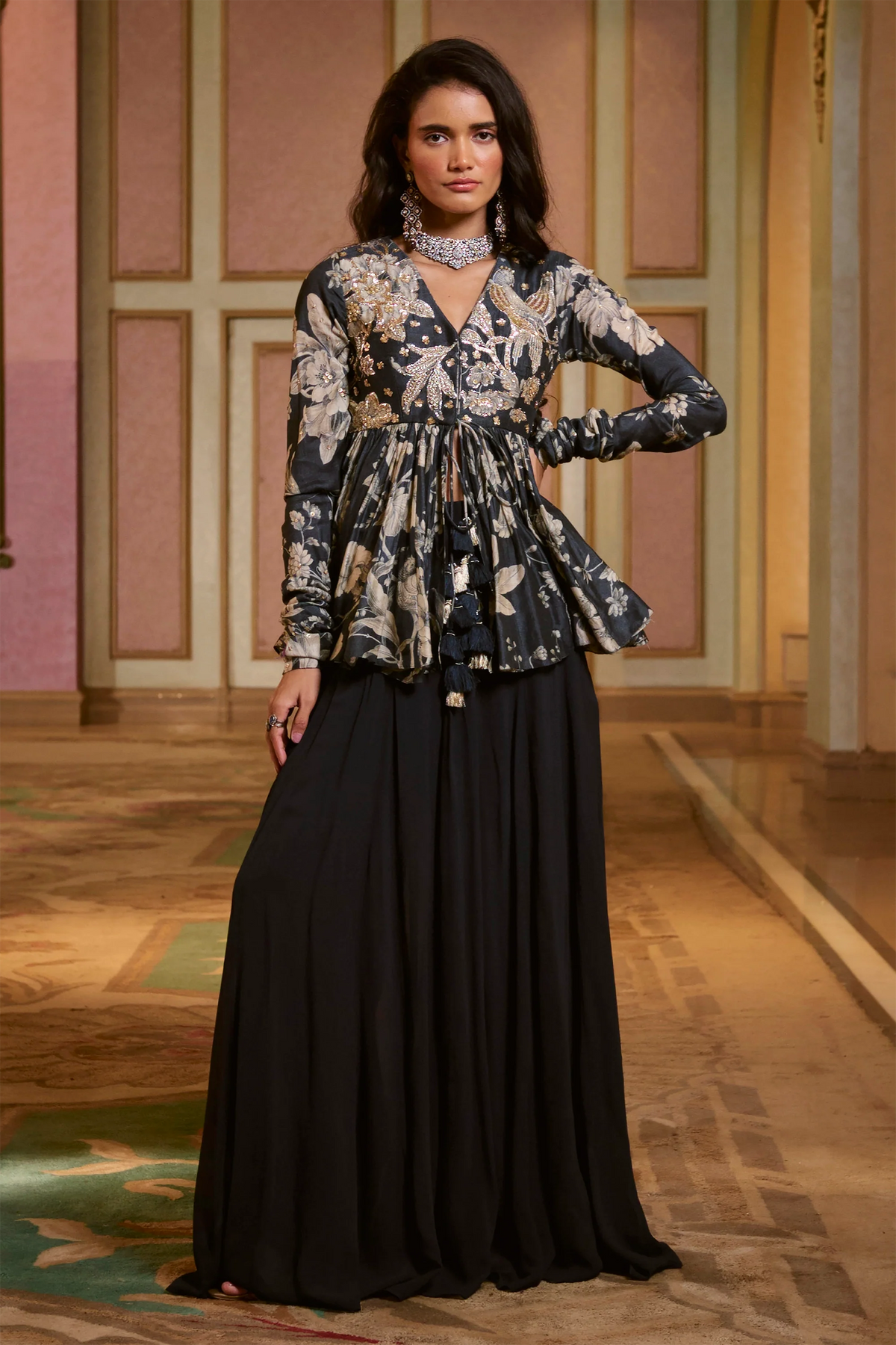 PRIMROSE PEPLUM SET
