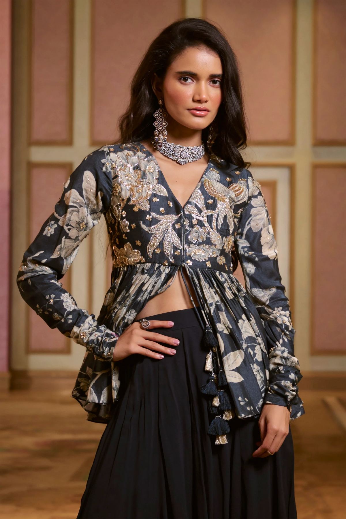 PRIMROSE PEPLUM SET