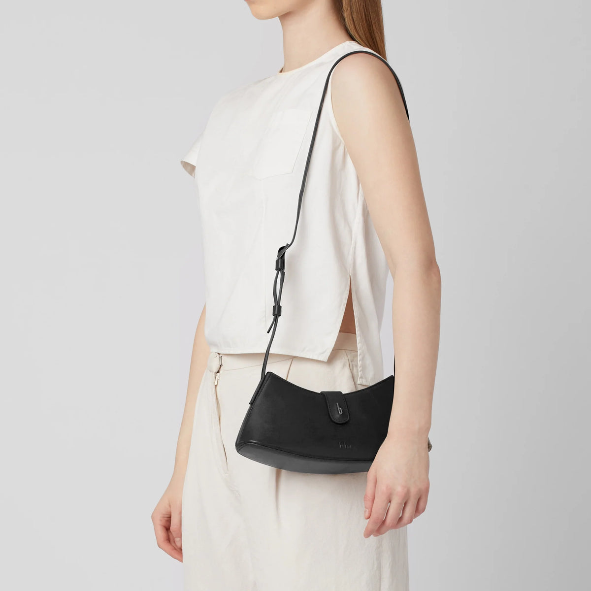 RUTH MINI CROSSBODY NAPPA BLACK