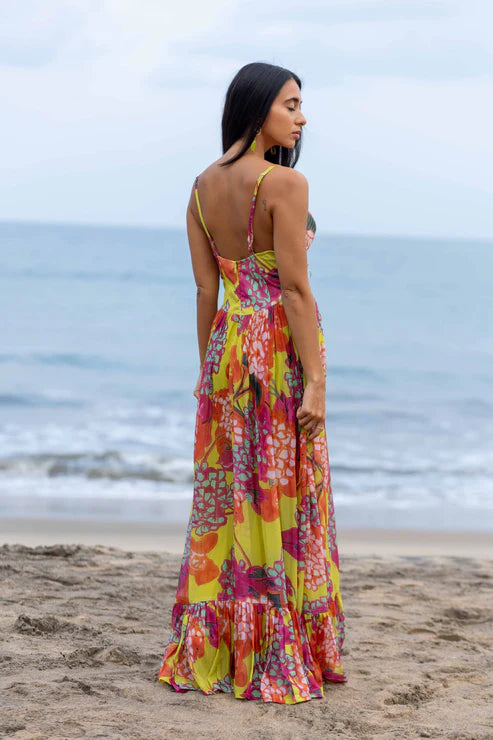 Valley of flowers long dress