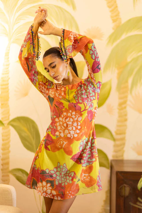 Valley of flower short Dress
