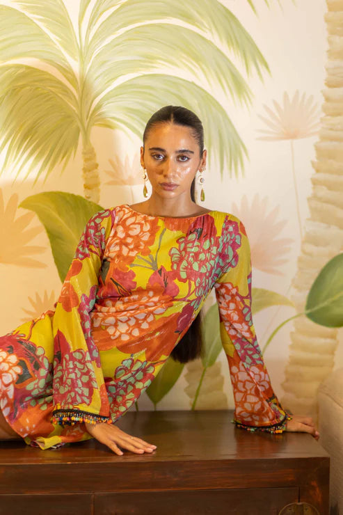 Valley of flower short Dress